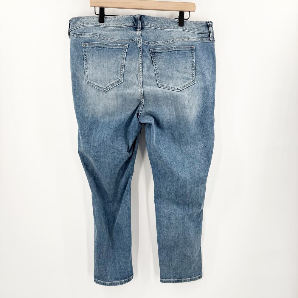 TORRID Crop Jeans Size 18 NWT Plus Skinny Davenport ‘It’s Not Love, I’m Just..’ - Picture 3 of 16